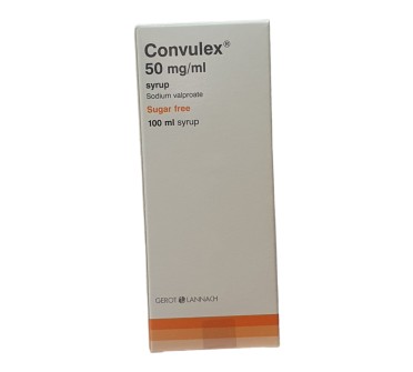 КОНВУЛЕКС SYR 50 MG/ML - 100 ML X1